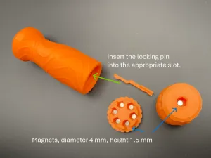 Screwdriver- With internal bit organizer