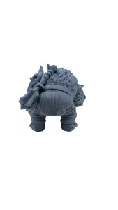 Chibi Bugbear with Rune - MGM Print-Ready Mini