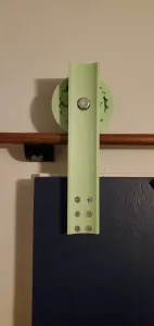 Barn door hardware