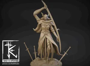MALENIA - ELDEN RING 3D PRINTING MODEL