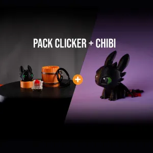 Pack Toothless | Chibi + clicker
