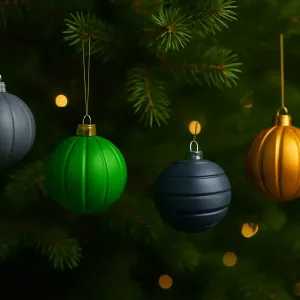 TriStyle Christmas Balls