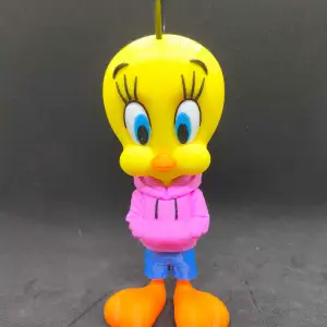 TWEETY BIRD URBAN VIBES WITH HOODIE ( MULTIPARTS AND 3MF )