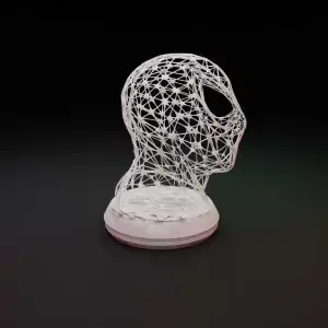 Web Stringy Spiderman Head