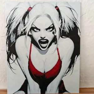Hueforge Harley Quinn
