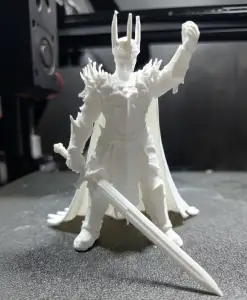 The Dark Lord Ascends: Collectible Sculpture of Sauron