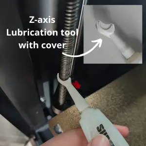 Z-Axis Lubrication tool with cover