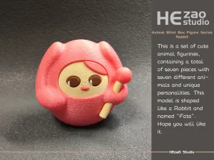 Animal Blind Box Figure Series-Rabbit