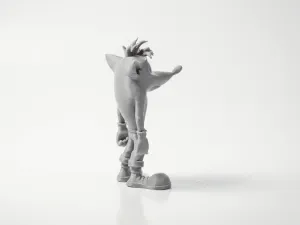 Crash Bandicoot Figurine Gaming Collectible 3D Printable
