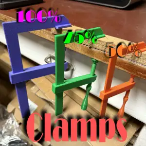 Fixing screw clamps