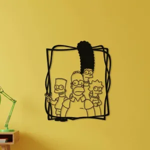 The Simpsons – Family Portrait Silhouette