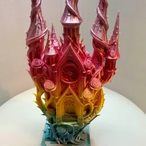 Gothic rosethorn tower