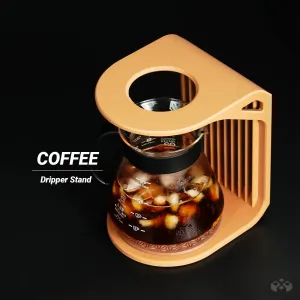 Coffee Dripper Stand with Asanoha Pad