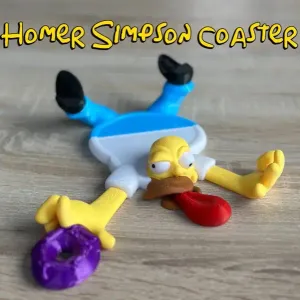 Homer Simpson coaster