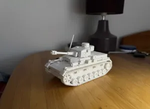 Panzer IV Tank – 3D Model