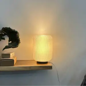 Luminous Fin Lamp for E27 mount