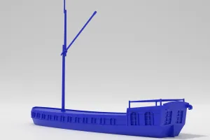 dutch river barge