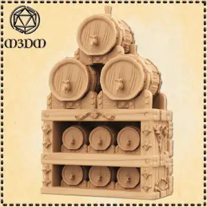 Brewery Bar with Kegs