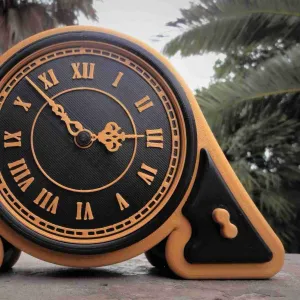 VINTAGE CLOCK WITH SECRET STORAGE