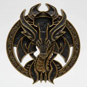 Dragon medallion