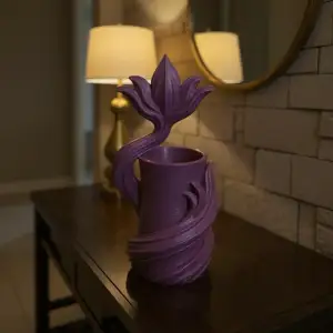 Blooming Flower Planter with vase