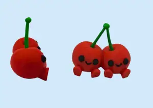 Fruity Friends: Cute Cherries