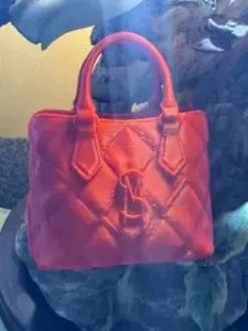 red Plush bag