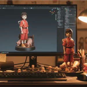 Chihiro Ogino from the anime film Spirited Away