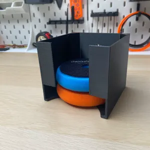 Holder polished pad