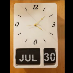 Clock with Perpetual Calander Combo