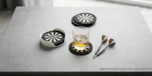 Darts Coaster Set