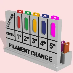FILAMENT CHANGE ORGANIZER