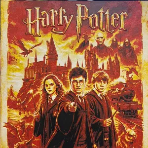 Harry Potter 4 colors poster Hueforge 200x200