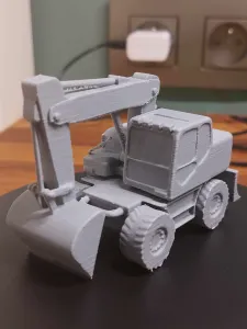 wheel excavator