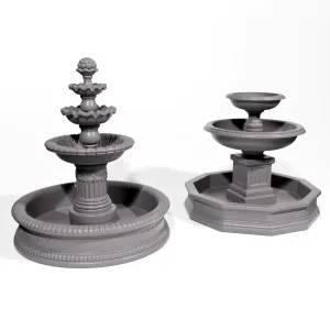 Garden fountains