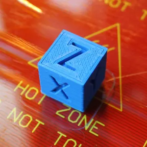 xyz calibration cube