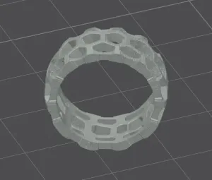 HexaCore Lattice Ring – Noah0x03