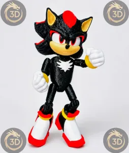 Figura Articulada Shadow The Hedgehog No Ams