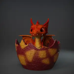 Medieval Baby Dragon