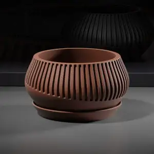 Broken planter