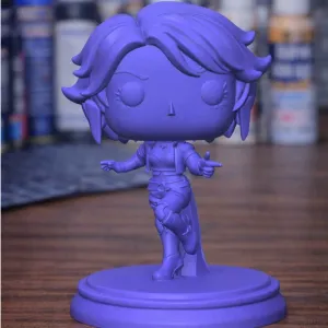 Marvel Rivals Luna Snow Chibi Figure