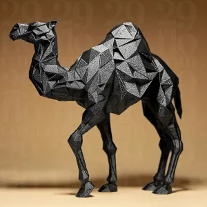 Geometric Camel Figure