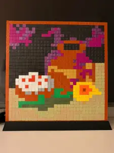 Minecraft Baroque Voxel Art Mosaic Kit