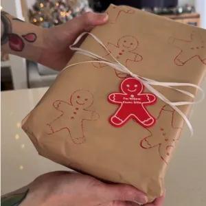Cute Christmas Stamps – DIY Gift Wrap