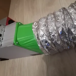 Antminer flange for 200mm (7.8 inch) corrugated pipe, s19, S
