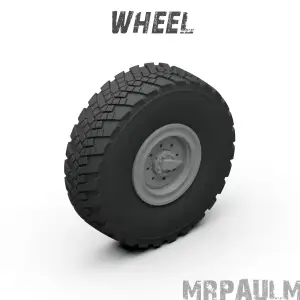KAMAZ 6350 8x8: Wheel