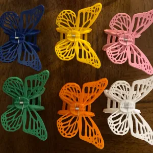butterfly hair clawclip