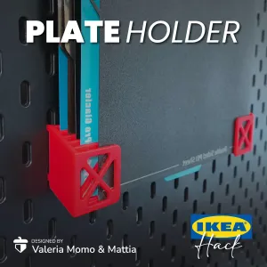 IKEA Skadis Hack – 3D Printer Plate Holder!