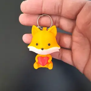 fox keychain