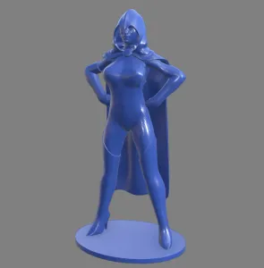 Shadow Vigilante – Comic Style Heroine Figurine